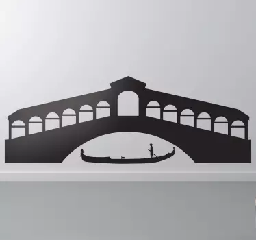Vinil decorativo silhueta Veneza, Itália - TenStickers