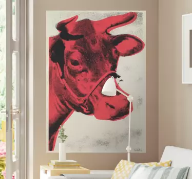 Vinil decorativo Vaca - TenStickers