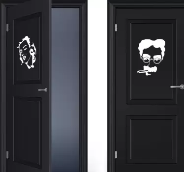 Autocolante animal marilyn groucho - TenStickers