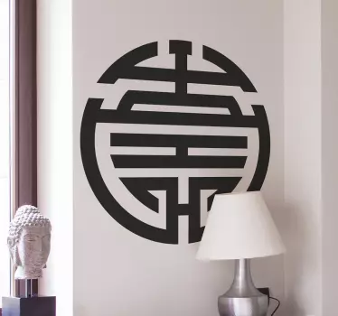 Vinil feng shui fenix y dragón - TenStickers