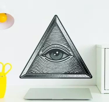 Vinil ícone Olho de deus - TenStickers