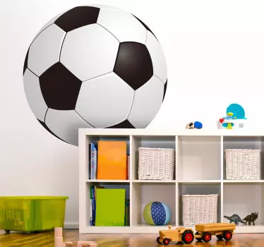 Vinil decorativo infantil bola de futebol - TenStickers