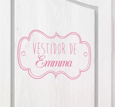 Vinil infantil para armários personalizável - TenStickers