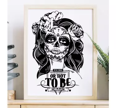 Vinil juvenil To be or not to be - TenStickers
