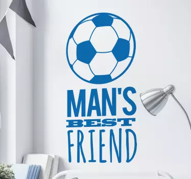 Vinil o melhor amigo do homem - TenStickers