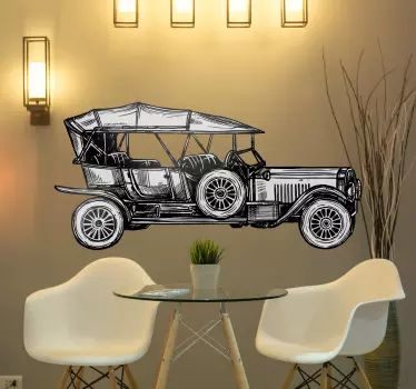 Vinil para carros Ford 1908 - TenStickers