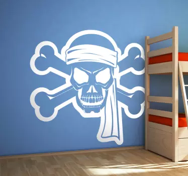 Autocolantes de halloween Autocolante Decorativo Pirata - TenStickers