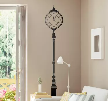 Vinil para decoração relógio decorativo - TenStickers