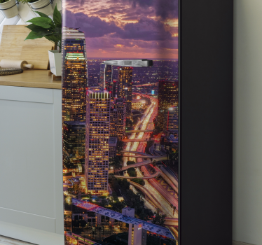 Vinil para frigorífico Horizonte de los angeles - TenStickers