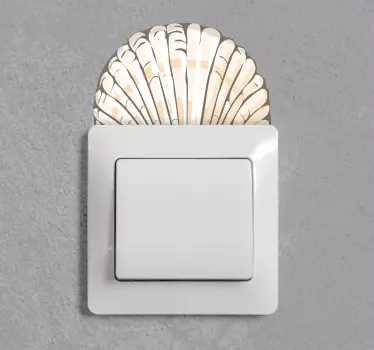 Vinil  para interruptor Conchas grandes e pequenas - TenStickers