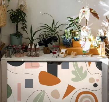 Vinil para móveis Cores claras minimalistas - TenStickers