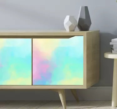 Vinil para móveis Cores kallax - TenStickers