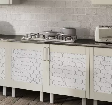 Vinil para móveis Textura de pedra - TenStickers