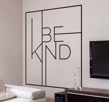 Vinil para parede texto - TenStickers