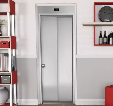Vinil para porta Elevador - TenStickers