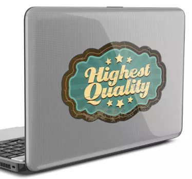 Vinil para portátil highest quality - TenStickers