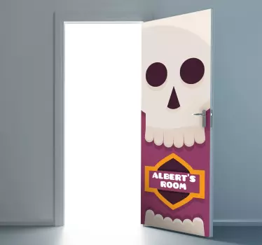 Vinil personalizável para porta - TenStickers