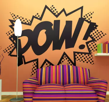 Vinilo decorativo pow Lichtenstein - TenStickers