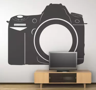 Vinis decorativos de objetos câmara fotográfica - TenStickers