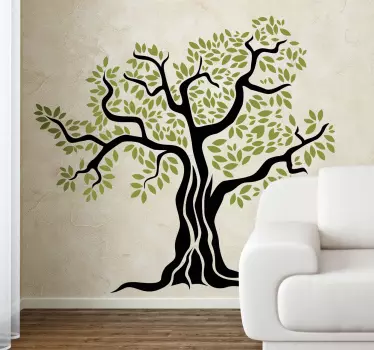 vinis decorativos oliveira velha - TenStickers