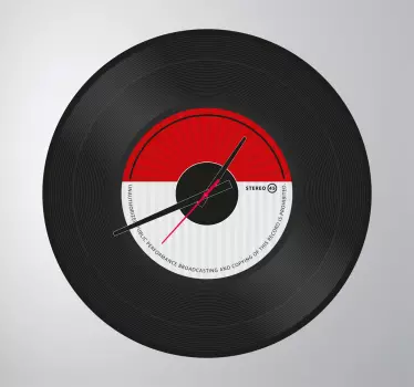 vinis decorativos relógio de vinil - TenStickers