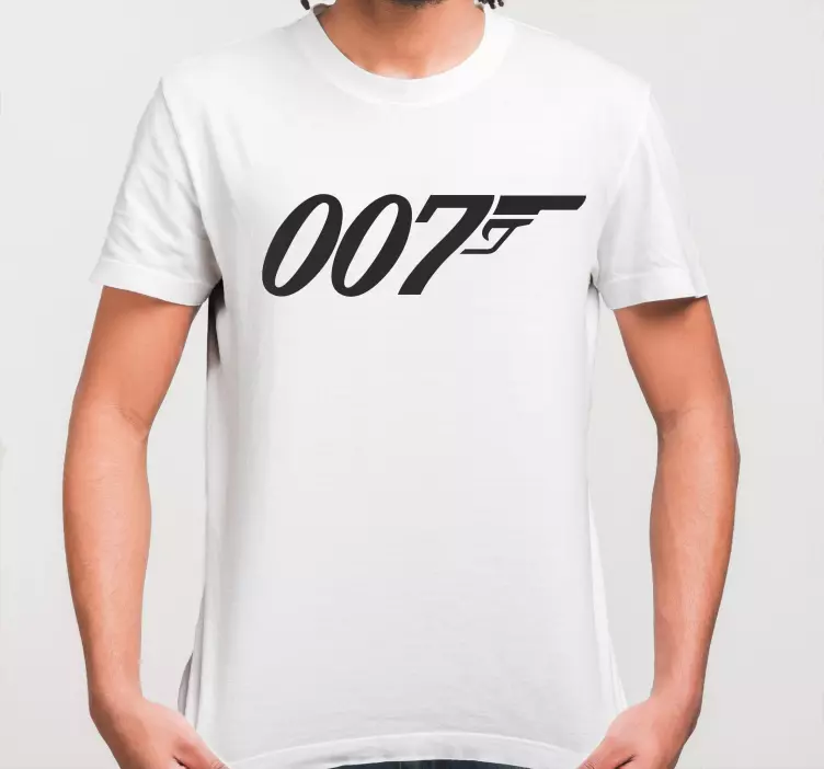 007 t-shirt personalizada james bond - TenStickers