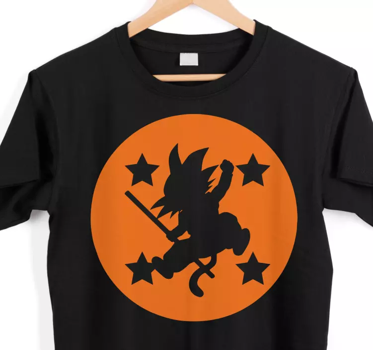 Obter todas as sete t-shirts personalizadas - TenStickers