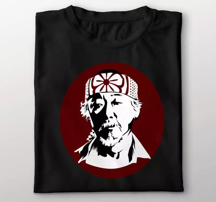 Senhor. t-shirt personalizada do filme miyagi - TenStickers