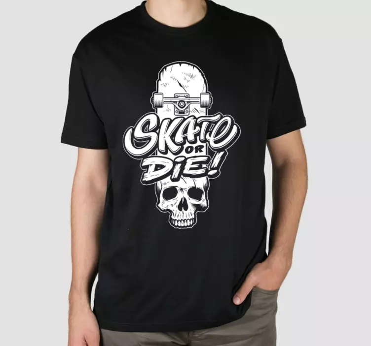 T-shirt personalizada graffiti grave de skate - TenStickers