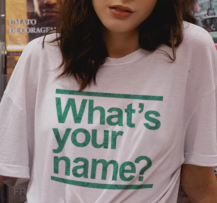 T-shirt decorativo azulejo - TenStickers