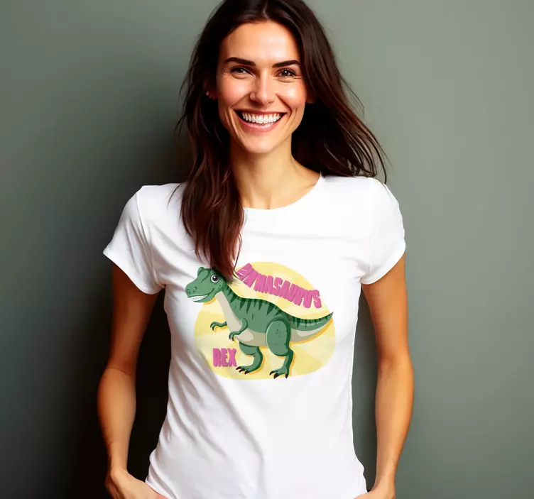 T-shirt divertiva mamasaurus rex - TenStickers
