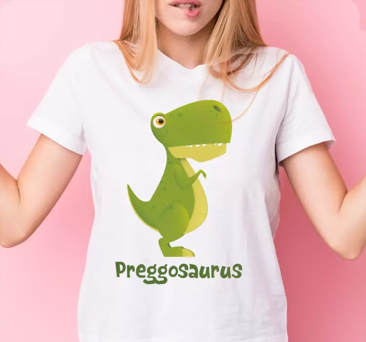 Piada de dinossauro de maternidade engraçada t-shirt para bebê - TenStickers