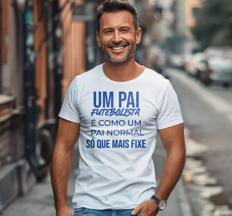 T-shirt pai mais legal - TenStickers