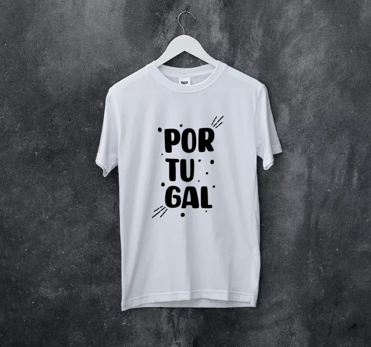 t-shirt de vinil personalizada portugal - TenStickers