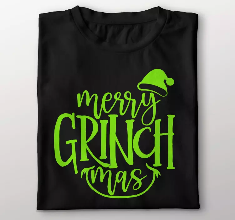 T-shirtde produtooriginal alegre grinchmas - TenStickers