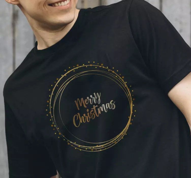Elegante tshirt feliz natal tshirt - TenStickers