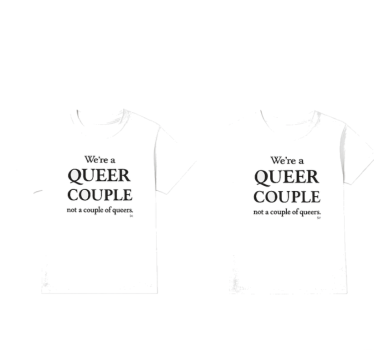 T-shirt de casais lgbt queer - TenStickers