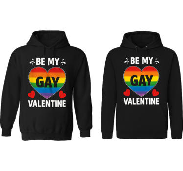 T-shirt de casais lgbt seja meu namorado - TenStickers