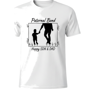 T-shirt pais e filhos camiseta laços paternais - TenStickers