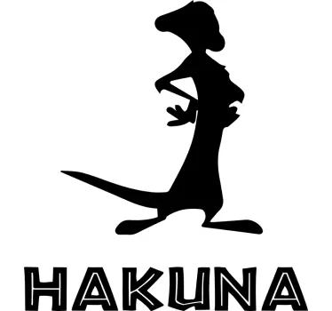 T-shirt para irmãos Hakuna Matata - TenStickers