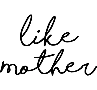 T-shirt para mães e filhas Tal Mãe, Tal Filha - TenStickers