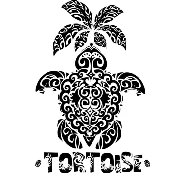 T-shirt de tartaruga havaiana - TenStickers