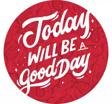 T-shirt mensagem de vibrações positivas - TenStickers