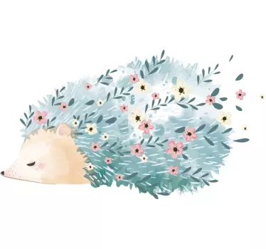 T-shirt bebé com ilustração de ouriço-cacheiro fofa - TenStickers