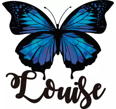 Linda e colorida t-shirt borboleta - TenStickers