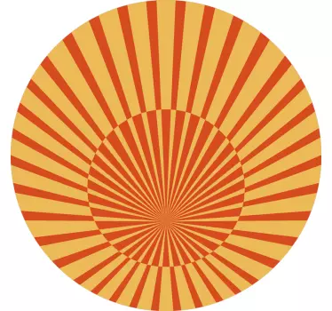 t-shirt sunshine dos anos 70 - TenStickers