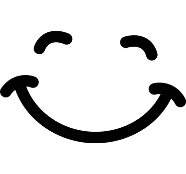 Smiley face T-shirtinfantil - TenStickers