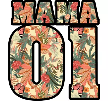 Mamãe e sua mini T-shirtde mãe e filha - TenStickers