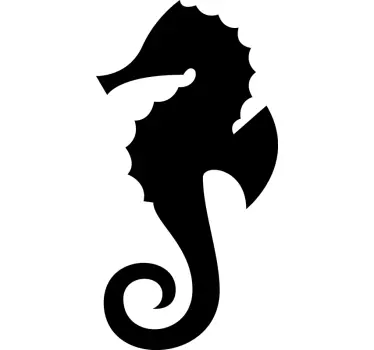 T-shirt do cavalo marinho - TenStickers