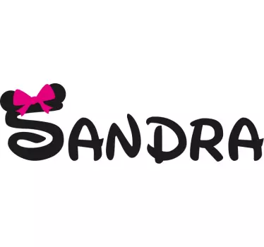 T-shirtinfantil minnie rato personalizável - TenStickers
